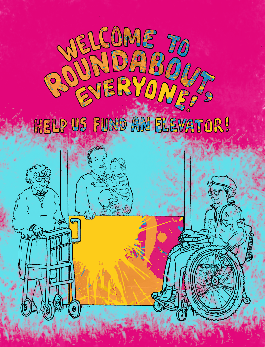 Thank you to our elevator donors! - Find out how you can help us with accessibility!