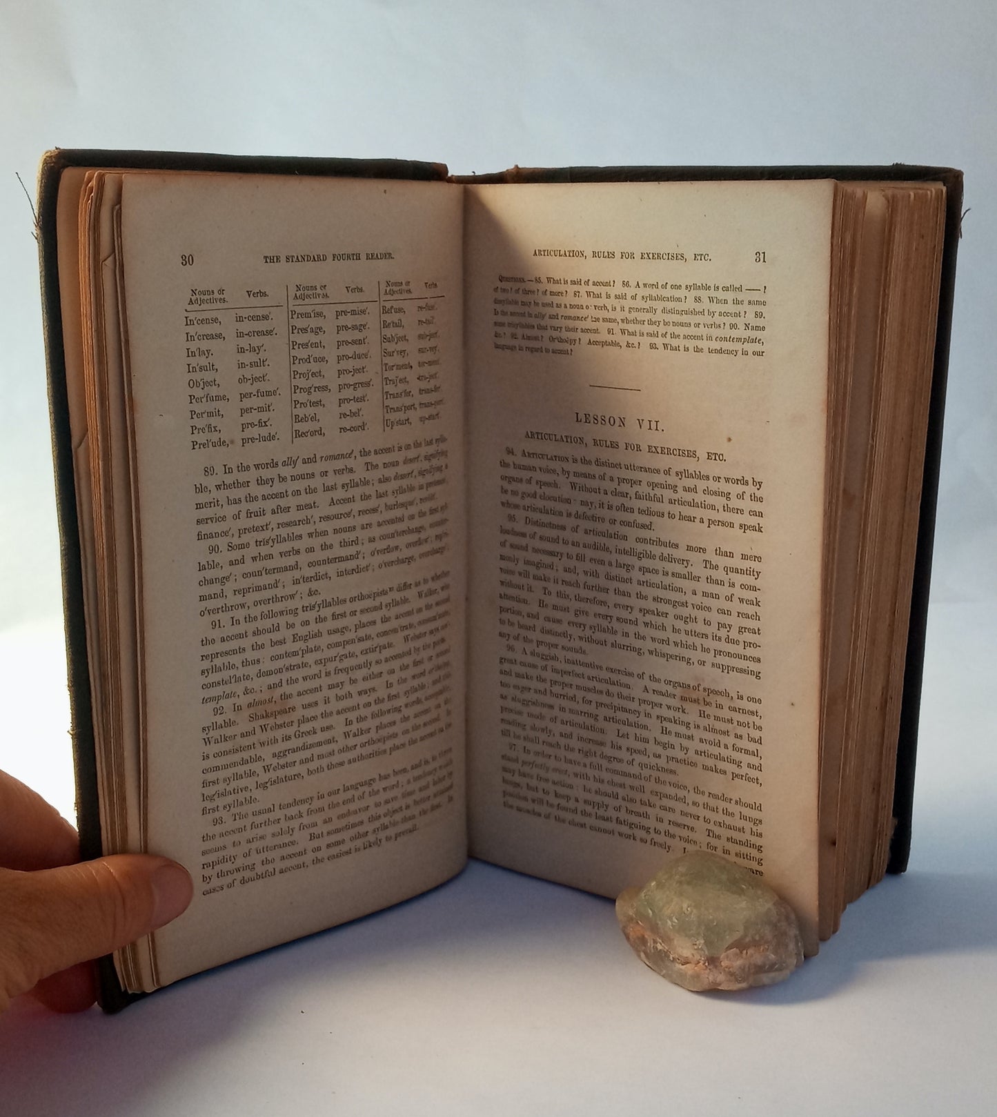 The Standard Fourth Reader for Public and Private Schools; containing a thorough course of preliminary exercises in articulation, pronunciation, accent, &c.; numerous exercises in reading; a new system of references; and a copius explanatory index. book c