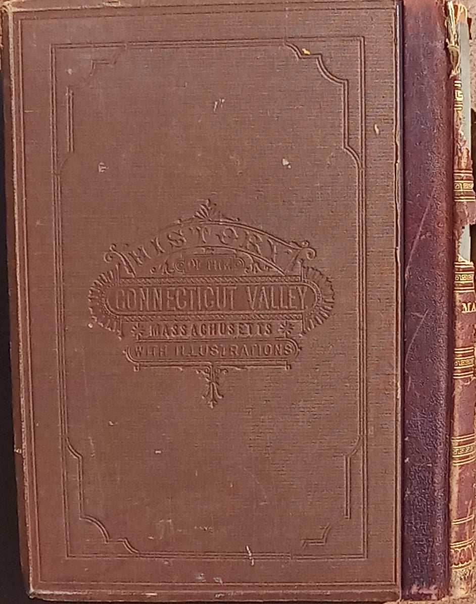 History of the Connecticut Valley in Massachusetts, with Illustrations and Biographical Sketches of Some of its Prominent Men and Pioneers; Volume I of two ONLY. book cover