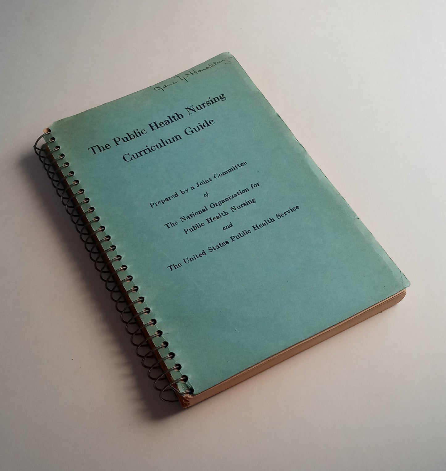 The Public Health Nursing Curriculum Guide book cover