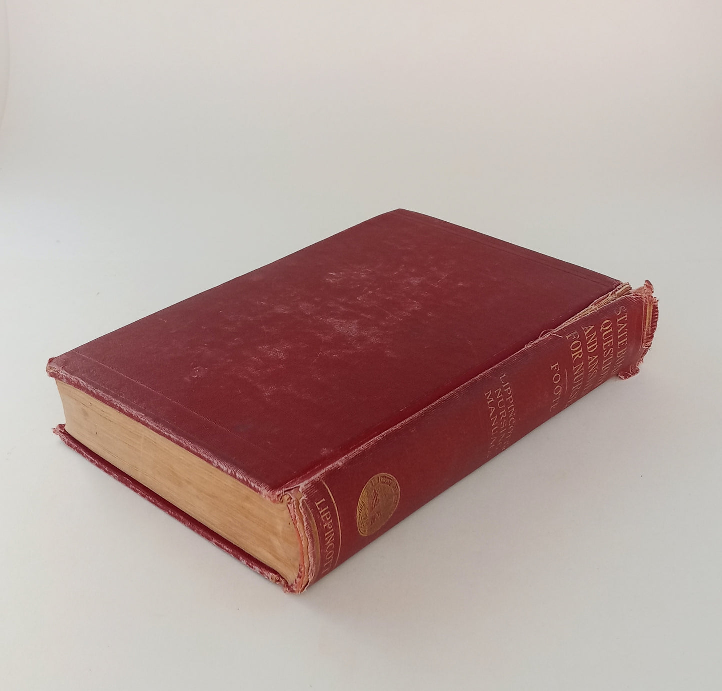 State Board Questions and Answers for Nurses, being the actual questions submitted at the examinations of 31 state examining boards for nurses, with answers book cover