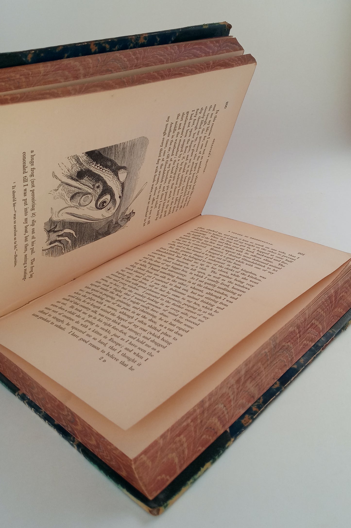 Travels into Several Remote Nations of the World by Lemuel Gulliver, First a Surgeon, and Then a Captain of Several Ships. In Four Parts. Illustrated with Upwards of Four Hundred Wood-Engravings from Designs by Grandville. book cover