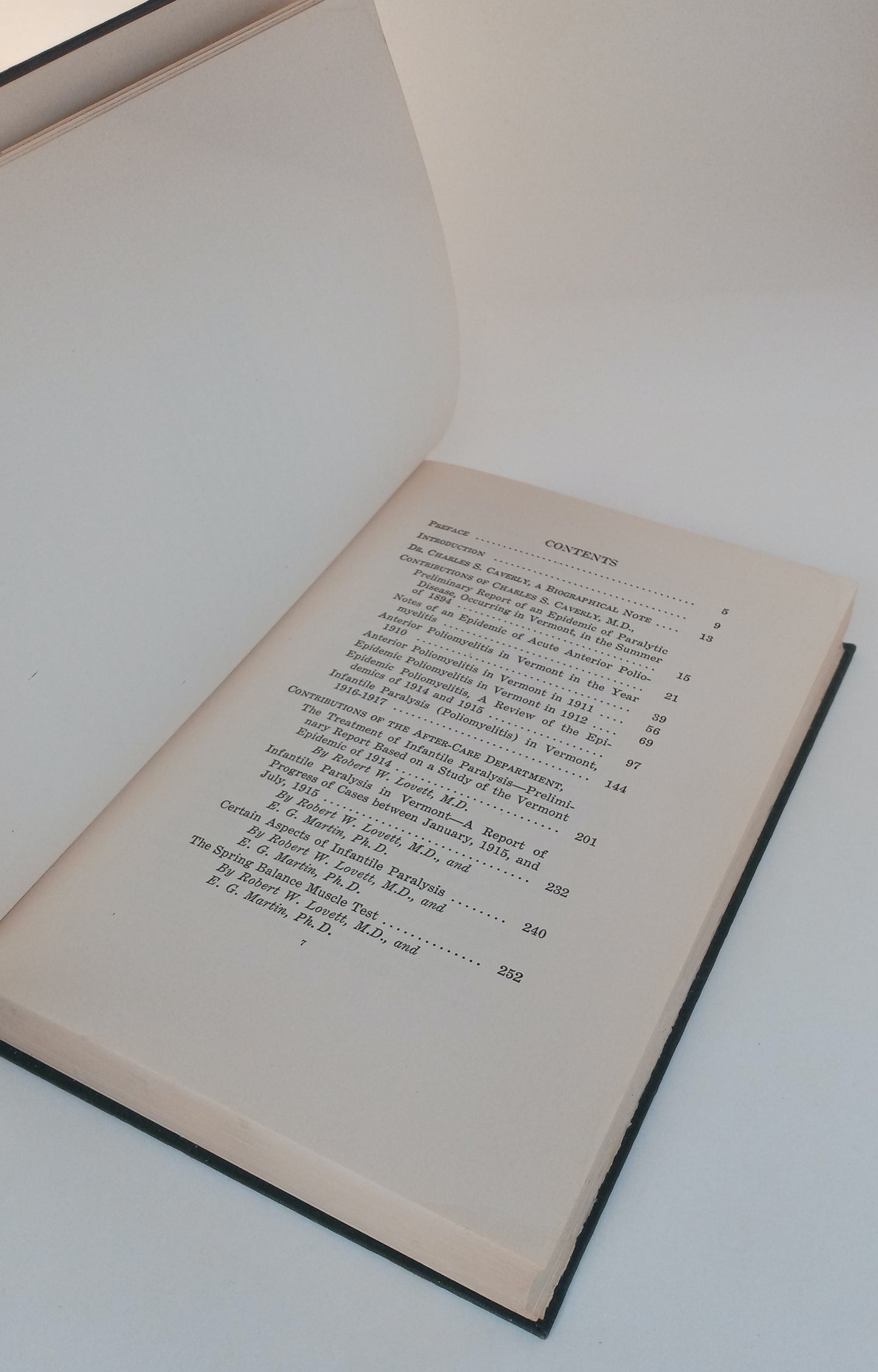 Infantile Paralysis in Vermont, 1894-1922, A Memorial to Charles S. Caverly, M.D. book cover