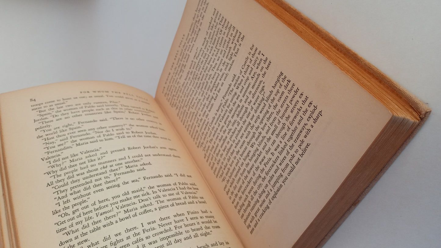 For Whom the Bell Tolls book cover