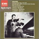 Brahms: Violin Sonatas Nos. 1 & 2 / Horn Trio, Opp. 40, 78, 100 book cover