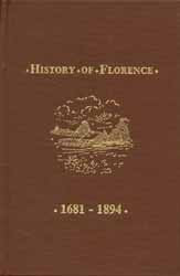 The History of Florence 1681 - 1894 book cover
