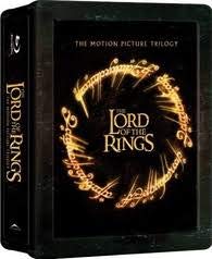 The Lord of the Rings Trilogy Blu-Ray book cover