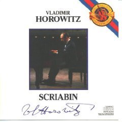Horowitz Plays Scriabin book cover