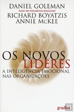 Os Novos Líderes A Inteligência Emocional nas Organizações (Portuguese Edition) book cover