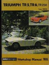 Triumph TR5/TR6 Workshop Manual book cover