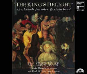 The King's Delight: 17th Century Ballads for Voice & Violin Band book cover