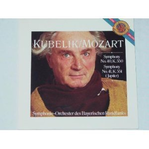 KUBELIK/MOZART Symphony No. 40, K.550, Symphony No. 41, K.551 book cover