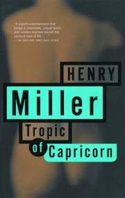 Tropic of Capricorn (Evergreen) book cover