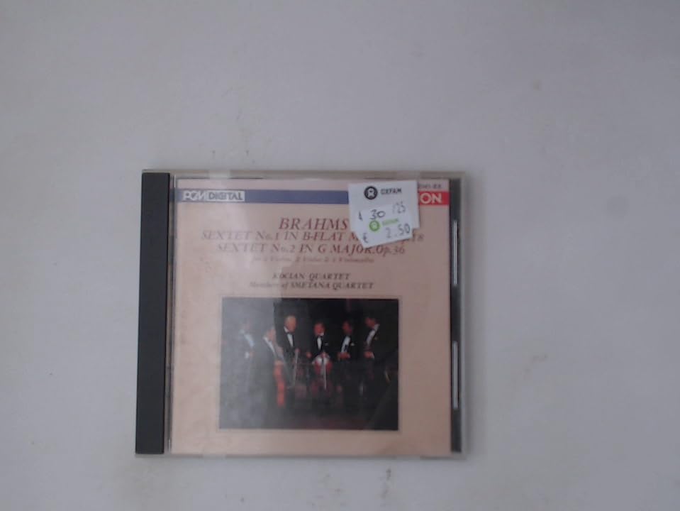 Brahms: String Sextets 1 & 2 book cover