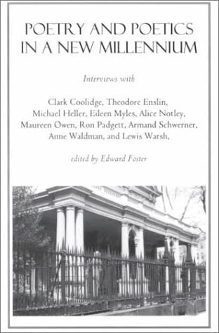 Poetry and Poetics in a New Millennium: Interviews book cover