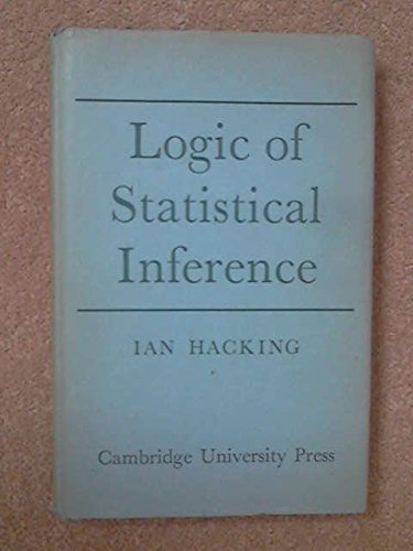 Logic of Statistical Inference book cover