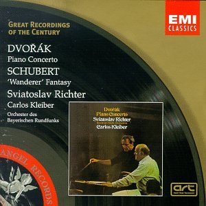 Dvorak: Piano Concerto; Schubert: 'Wanderer' Fantasy / Richter, Kleiber book cover