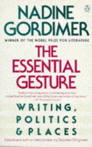 Essential Gesture: Writing, Politics and Places book cover