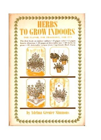 Herbs to Grow Indoors book cover