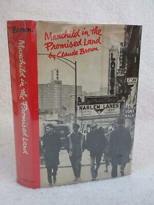 Claude Brown MANCHILD IN THE PROMISED LAND 1965 Macmillan Co., NY 7th Printing book cover