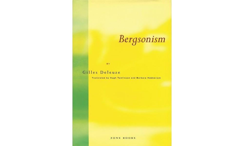 Bergsonism book cover