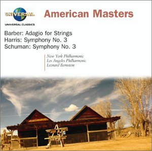 American Masters: Barber - Adagio for Strings / Harris - Symphony No. 3 / Schuman - Symphony No. 3 book cover