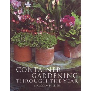 Container gardening through the year book cover