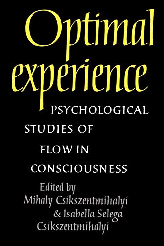 Optimal Experience: Psychological Studies of Flow in Consciousness (Digital Print) book cover