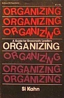 Organizing, a Guide for Grassroots Leaders (McGraw-Hill) book cover