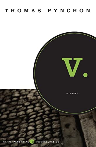 V. book cover