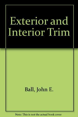 Exterior and Interior Trim book cover