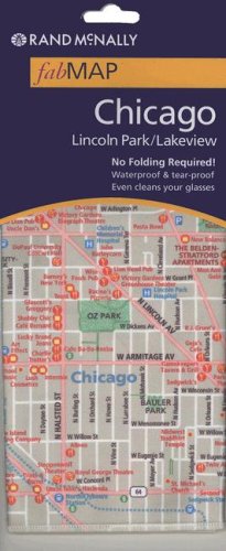 Rand McNally fabMAP Chicago: Lincoln Park/Lakeview book cover