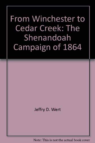 From Winchester to Cedar Creek (Touchstone)