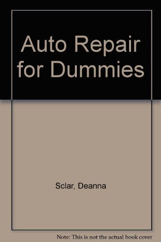 Auto Repair for Dummies (Rev) book cover