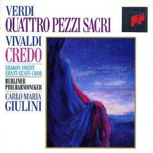 Verdi: Quattro Pezzi Sacri; V book cover
