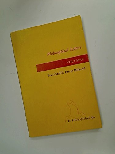 Philosophical Letters (The Library of Liberal Arts) book cover