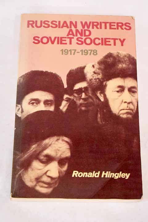 Russian Writers and Soviet Society book cover