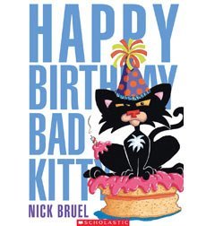 Bad Kitty Chapter Book: Happy Birthday, Bad Kitty book cover