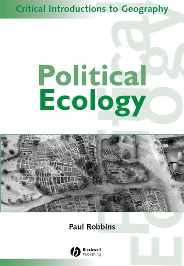 Political Ecology: A Critical Introduction book cover