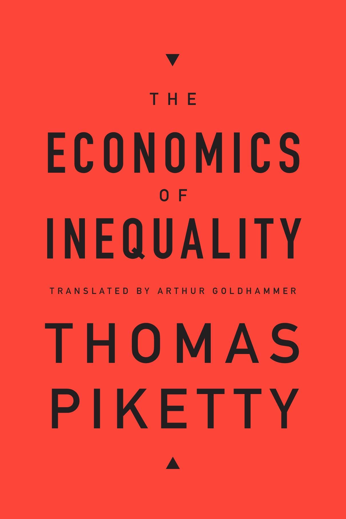 The Economics of Inequality book cover