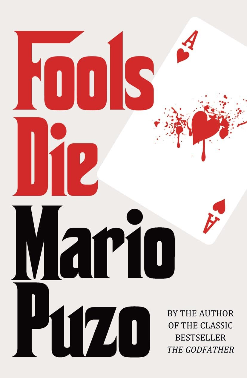 Fools Die. Mario Puzo book cover