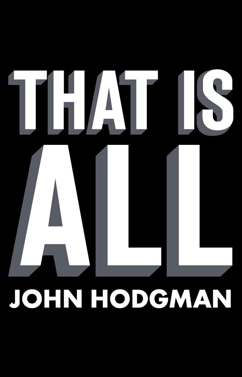 That Is All book cover