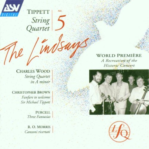 String Quartet 5 / Fantasias / String Quartet in a book cover