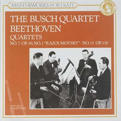 Beethoven: String Quartet No. 7 Op. 59 / No. 1 'Razumovsky' / No. 13 Op. 130
