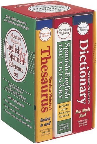 Merriam-Webster's English & Spanish Reference Set