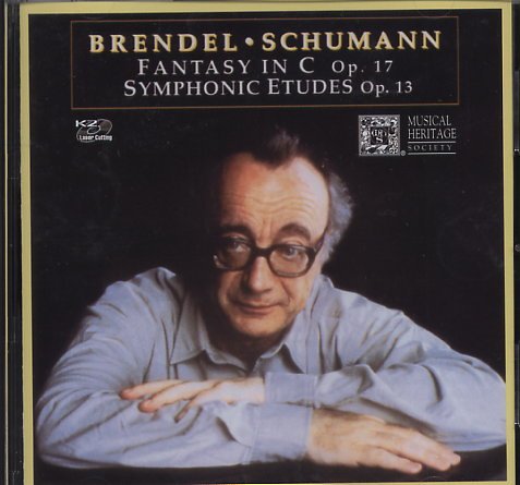 Brendel / Schumann: Fantasy in C, Op. 17 / Symphonic Etudes Op. 13 book cover
