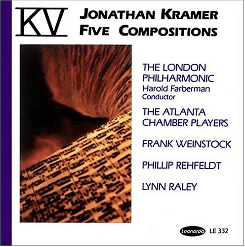 Jonathan Kramer: Five Compositions book cover