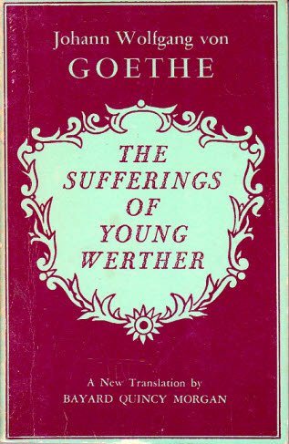 Sufferings of Young Werther book cover