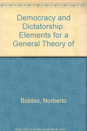 Democracy and Dictatorship: The Nature and Limits of State Power book cover