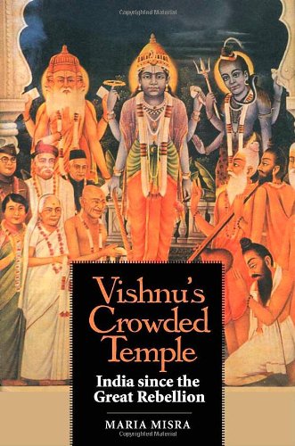 Vishnu's Crowded Temple: India Since the Great Rebellion book cover